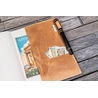 Galen Leather Galen Leather Cover A5 in Pelle Crazy Horse Honey Ochre