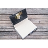 Galen Leather Galen Leather Cover A5 in Pelle Crazy Horse Smoky Grey