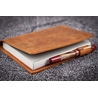 Galen Leather Galen Leather Cover A6 in Pelle Crazy Horse Brown