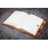 Galen Leather Galen Leather Slim Notebook Cover A6 Crazy Horse Brown