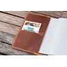 Galen Leather Galen Leather Cover A6 in Pelle Crazy Horse Tan