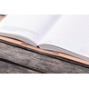 Galen Leather Galen Leather Slim Notebook Cover A6 Undyed Leather