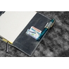Galen Leather Galen Leather Cover Slim Hobonichi Weeks in Pelle Crazy Horse Smoky Grey