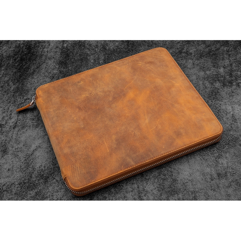 Galen Leather Galen Leather Portapenne in Pelle per Kaweco 60 Posti Crazy Horse Brown