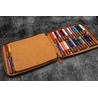 Galen Leather Galen Leather Collector Pen Case for 60 Kaweco Pens Crazy Horse Brown