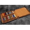 Galen Leather Galen Leather Collector Pen Case for 60 Kaweco Pens Crazy Horse Brown