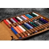 Galen Leather Galen Leather Portapenne in Pelle per Kaweco 60 Posti Crazy Horse Brown