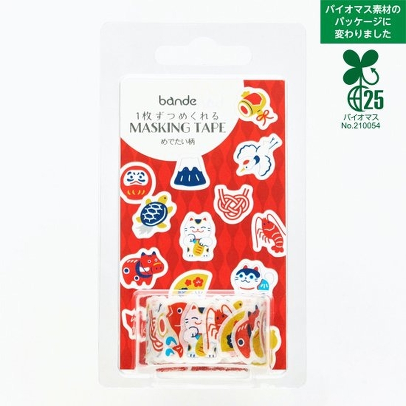 Bande Bande Washi Tape Auspicious pattern