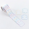 Bande Bande Washi Tape Writable Roll Sticker Week days