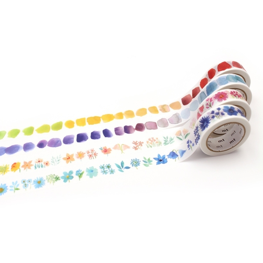 MT Set di 4 Washi Tape 100° anniversario Bluebellgray