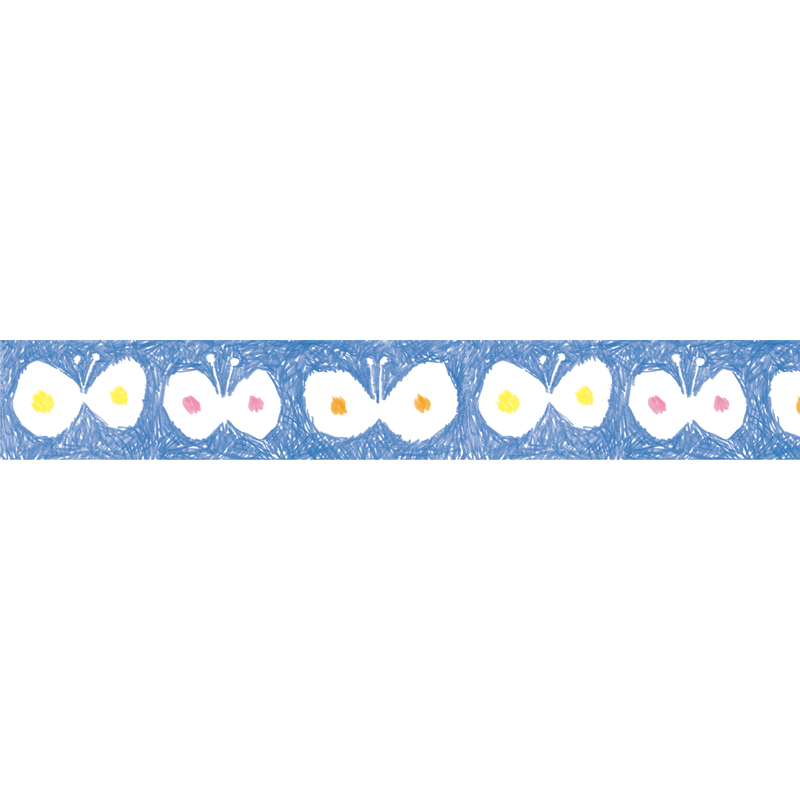 MT Masking Tape MT x Mina Perhonen Washi Tape Hana Hane Blue