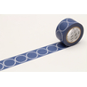 MT Masking Tape MT x Mina Perhonen Washi Tape Tambourine Petit Navy