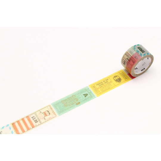 MT Fab Washi Tape Biglietti Perforati
