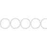 MT Masking Tape MT x Mina Perhonen Washi Tape Tambourine Grande Silver