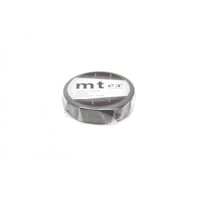 MT Masking Tape MT Ex Washi Tape Black Ruler