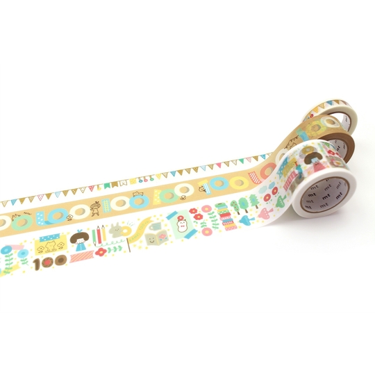 MT x Mizutama 100th Anniversary Mizutama Set of 3 Washi Tapes