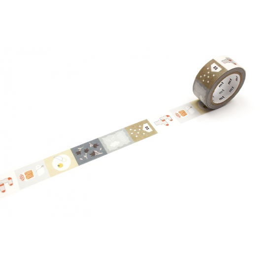 MT Ex Washi Tape Autumn & Winter Motif