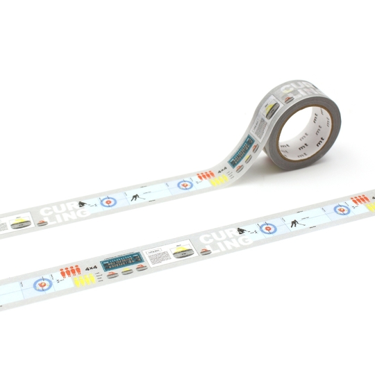 MT Ex Washi Tape  Winter Sports Curling