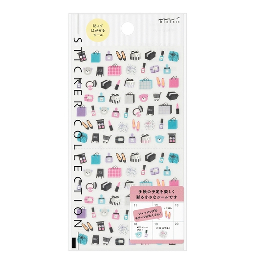 Midori Stickers Shopping
