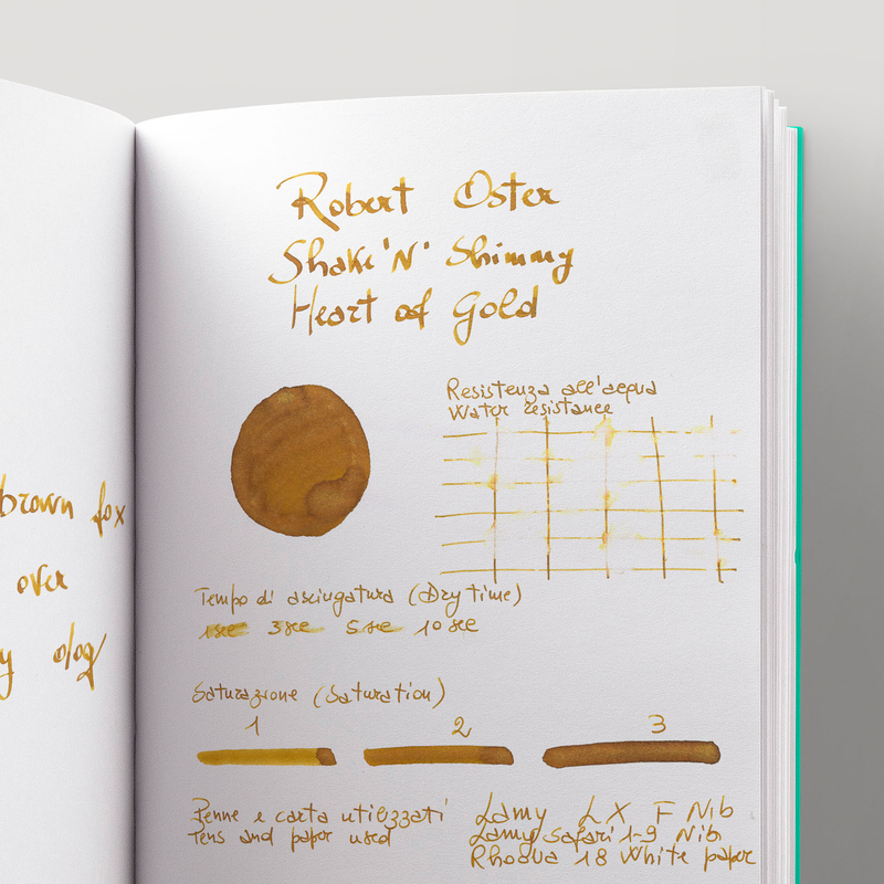 Robert Oster Shake 'N' Shimmy Heart of Gold Inchiostro 50 ml