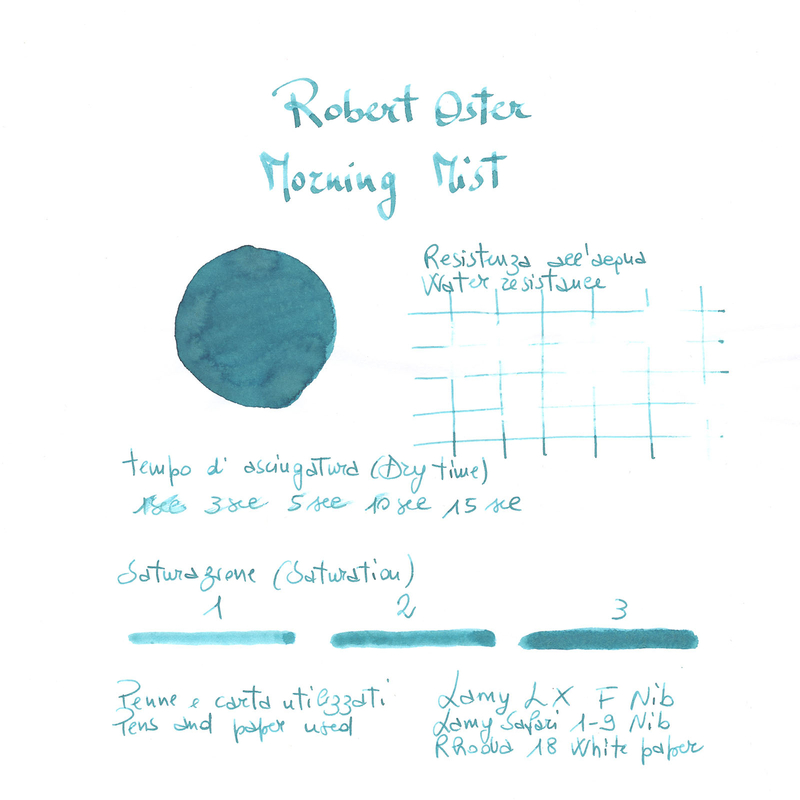 Robert Oster Morning Mist Ink Bottle 50 ml