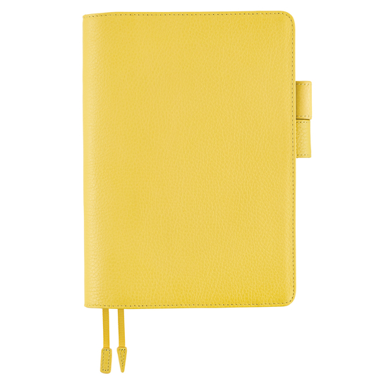 Hobonichi Leather: Brilliant Yellow A5 [Cover Only]