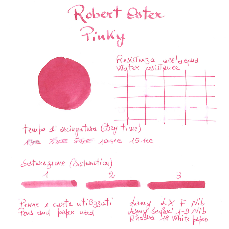 Robert Oster Pinky Ink Bottle 50 ml