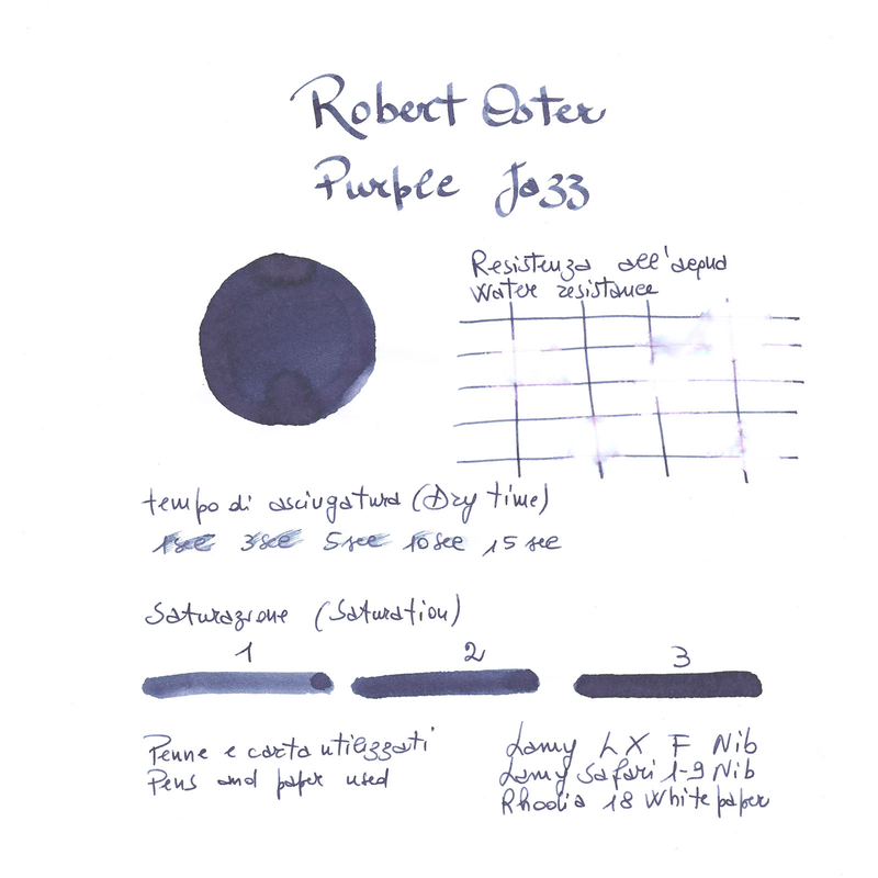 Robert Oster Purple Jazz Ink Bottle 50 ml
