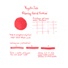 Kyoto Ink Kyo Iro Flaming Red of Fushimi Inchiostro 40 ml