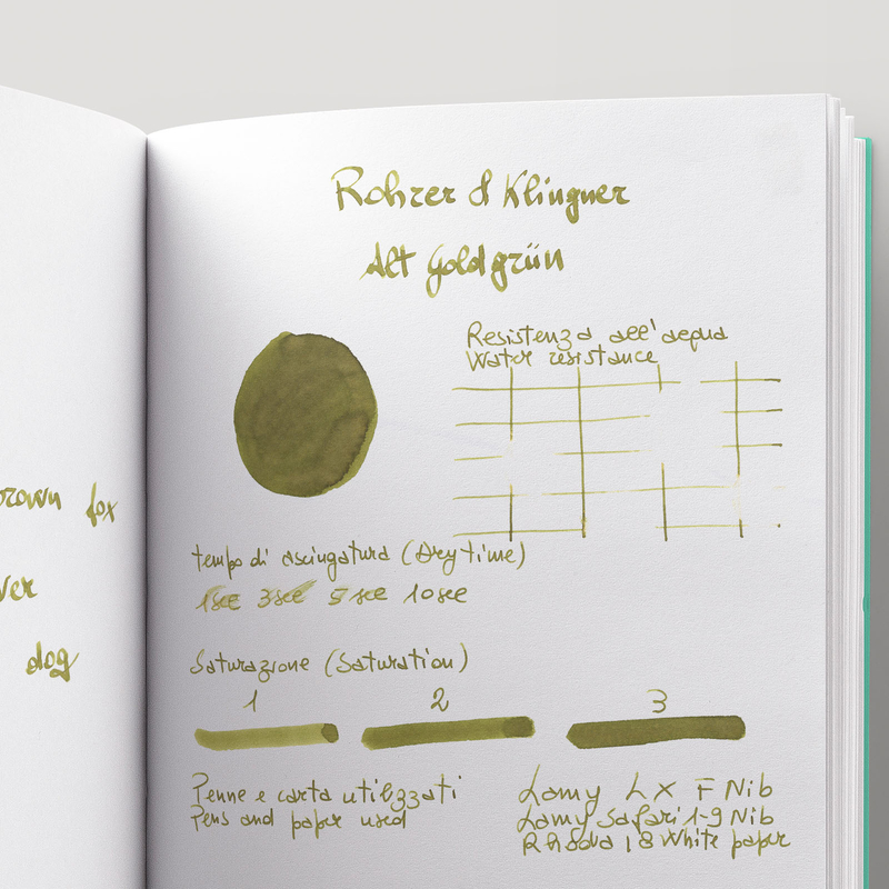 Rohrer & Klingner Alt-Goldgrun Ink Bottle 50 ml