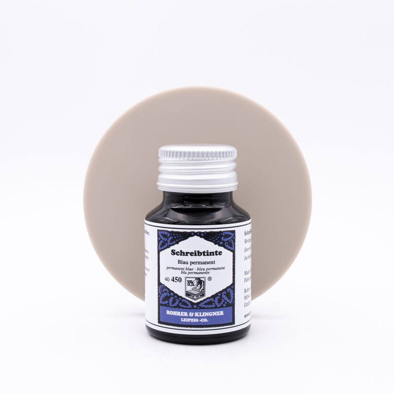 Rohrer & Klingner Blue Permanent Ink Bottle 50 ml