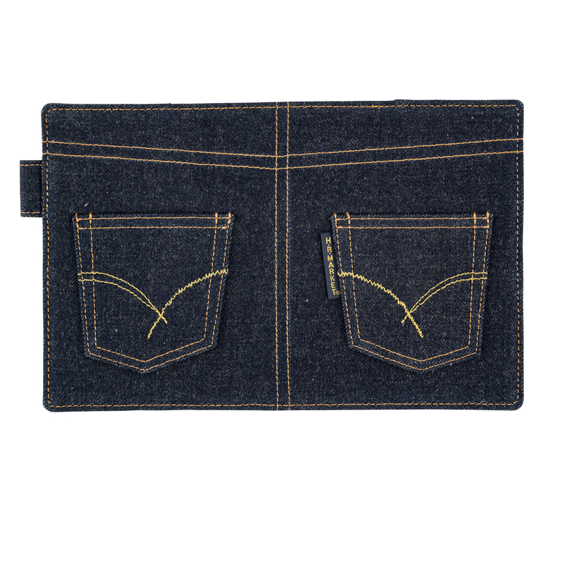 Hobonichi Hobonichi Cover Hollywood Ranch Market: Indigo Jeans Pocket per Agenda 5 Anni A6