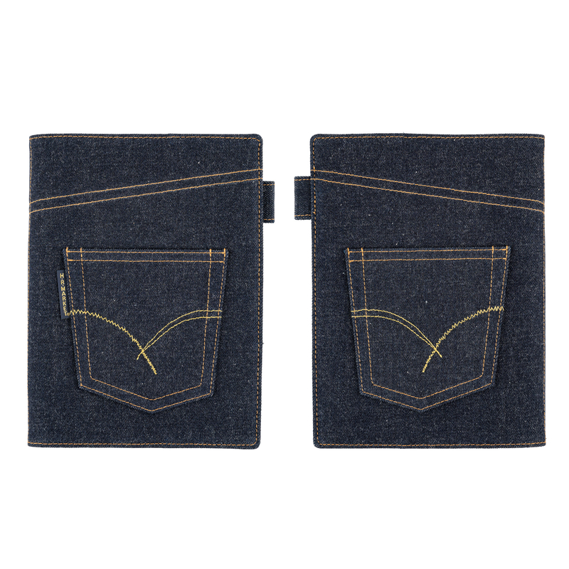 Hobonichi Hobonichi Cover Hollywood Ranch Market: Indigo Jeans Pocket per Agenda 5 Anni A5