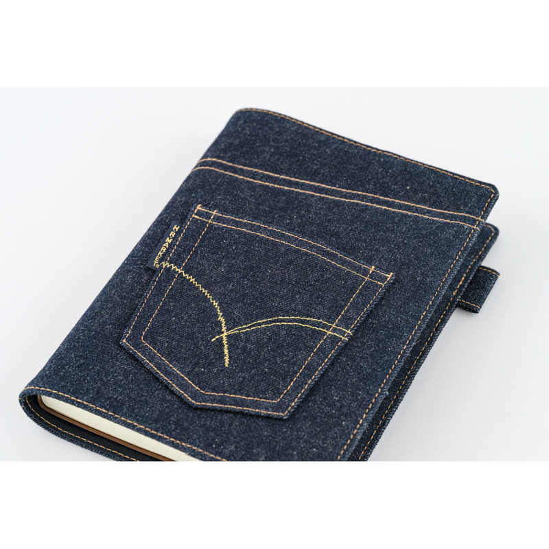 Hobonichi Hobonichi Cover Hollywood Ranch Market: Indigo Jeans Pocket per Agenda 5 Anni A5