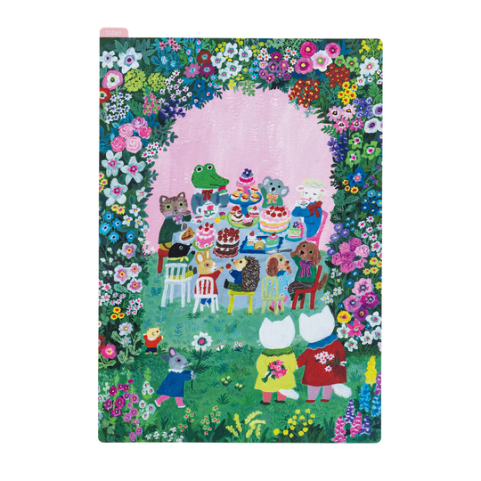 Hobonichi Pencil Board for Cousin A5 Yumi Kitagishi: In the Garden