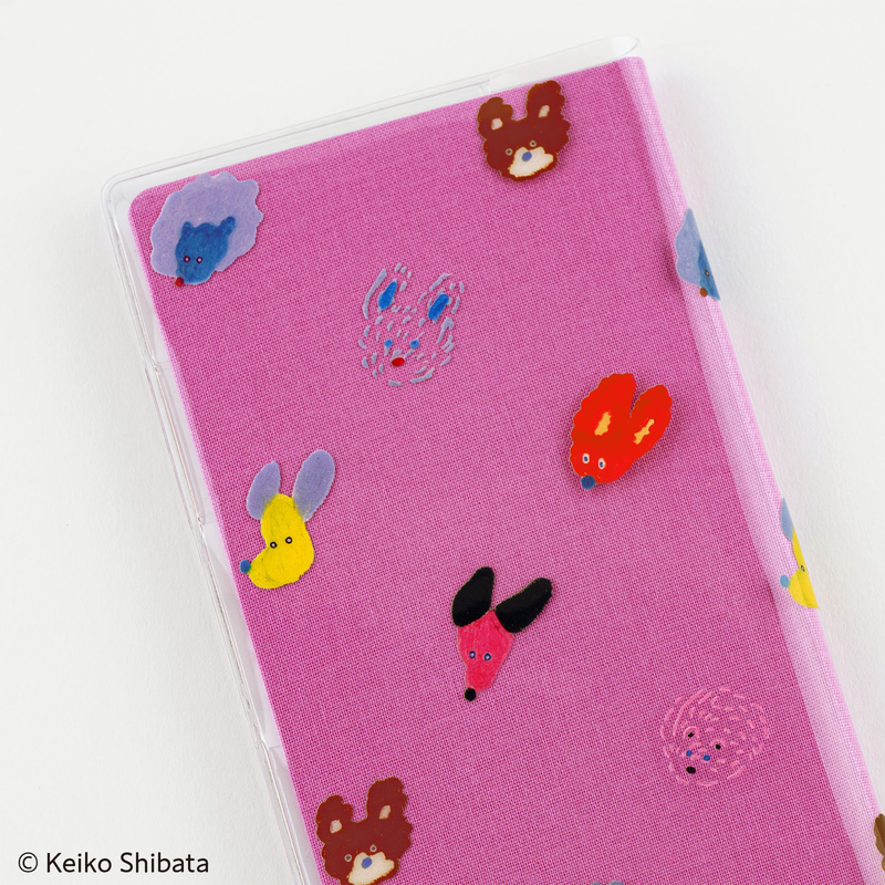 Hobonichi Hobonichi Cover on Cover Keiko Shibata: Dog Ears Fluttering in the Wind per Agende Settimanali