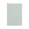 Hobonichi Hobonichi Pencil Board Ice Gray x Yellow Sottopagina per Original A6