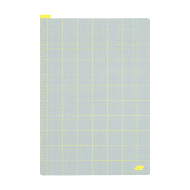 Hobonichi Hobonichi Pencil Board Ice Gray x Yellow Sottopagina per Cousin A5