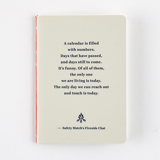 Hobonichi Fireside Chat Notebook B7 Quadretti