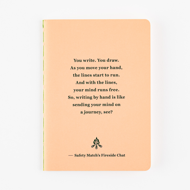 Hobonichi Hobonichi Fireside Chat Notebook B7 Righe