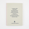 Hobonichi Hobonichi Fireside Chat Notebook B6 Quadretti