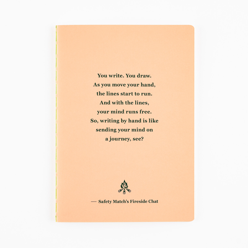 Hobonichi Hobonichi Fireside Chat Notebook B6 Righe