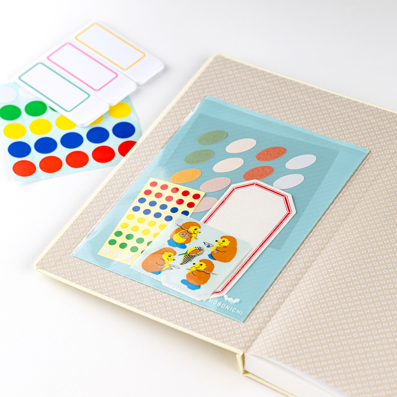 Hobonichi Hobonichi Add-on Pocket Tasche Adesive (Postcard Size)