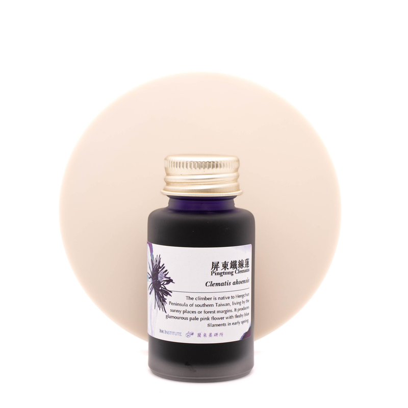Ink Institute Ink Institute Meander Series Pingtung Clematis Ink Bottle 30 ml