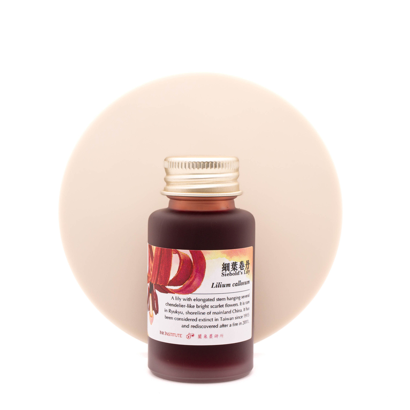 Ink Institute Ink Institute Meander Series Siebold's Lily Ink Bottle 30 ml