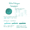 Rohrer & Klingner Smaragdgrun Ink Bottle 50 ml