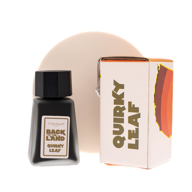 Esterbrook Esterbrook Back to the Lands Quirky Leaf Ink Bottle 30 ml