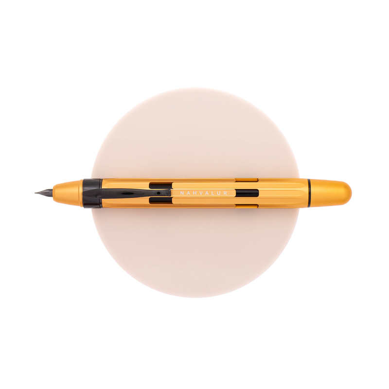 Nahvalur Nahvalur Eclipse Fountain Pen Electrum