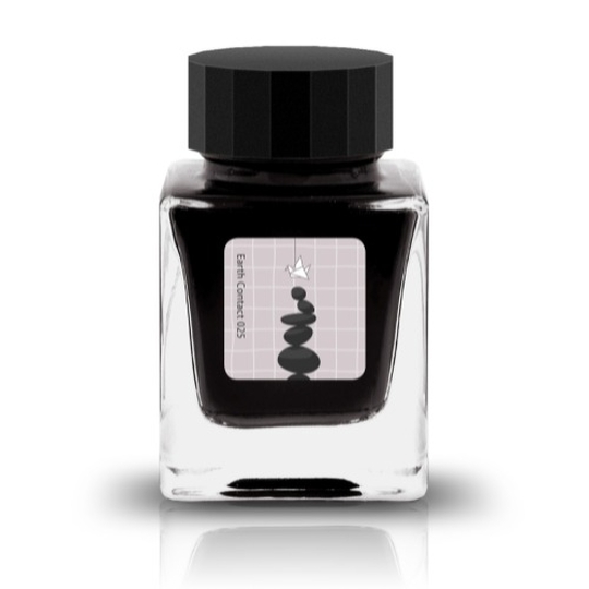 Tono & Lims Earth Contact Line Snowflake Obsidian Ink Bottle 30 ml