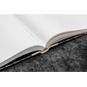 Galen Leather Galen Leather 1870 Marbled Notebook A5 Molten Lava
